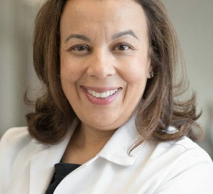 This image is a headshot of Susana Morales, MD, Co-Director of the Education Core at CCHEq and a principal investigator at the Diversity Center of Excellence.